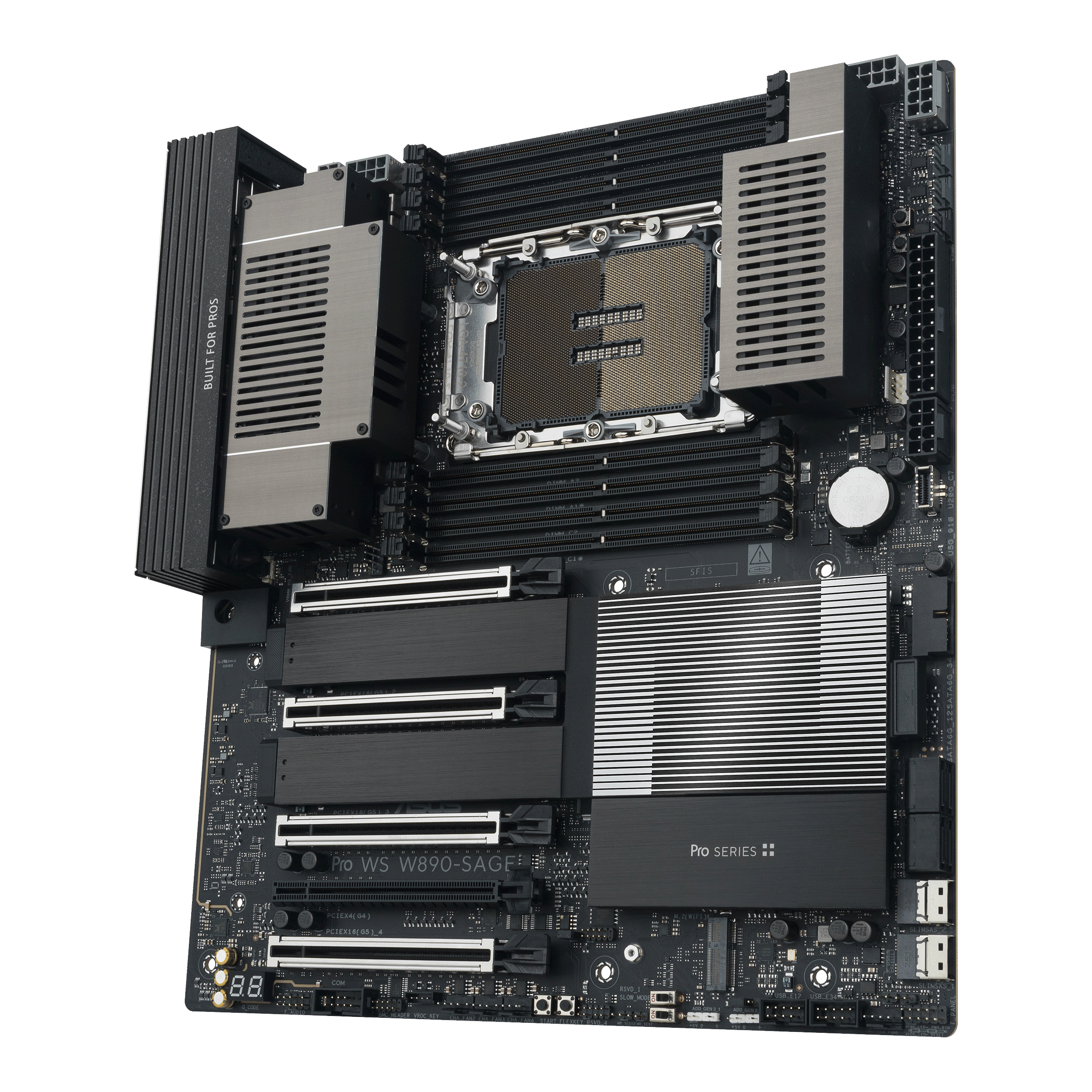 ASUS Pro WS W890-SAGE Mainboard Intel W890 LGA4710-2 DDR5 SSI CEB Schwarz