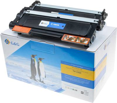 G + G Toner G&G Brother TN-2320XL Doppelpack bk comp. black (15013)