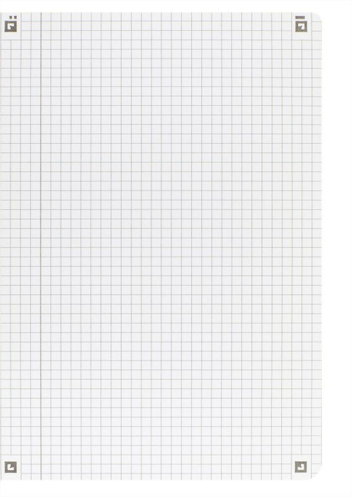 Oxford Essentials Collegeblock A4+ Kariert 70 Blatt 90 g/m² Blau