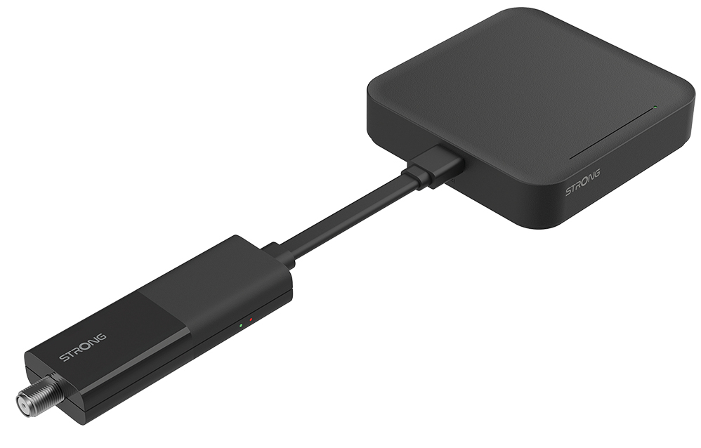 Strong SRT427 4K Streaming Box Android TV 16 GB Schwarz