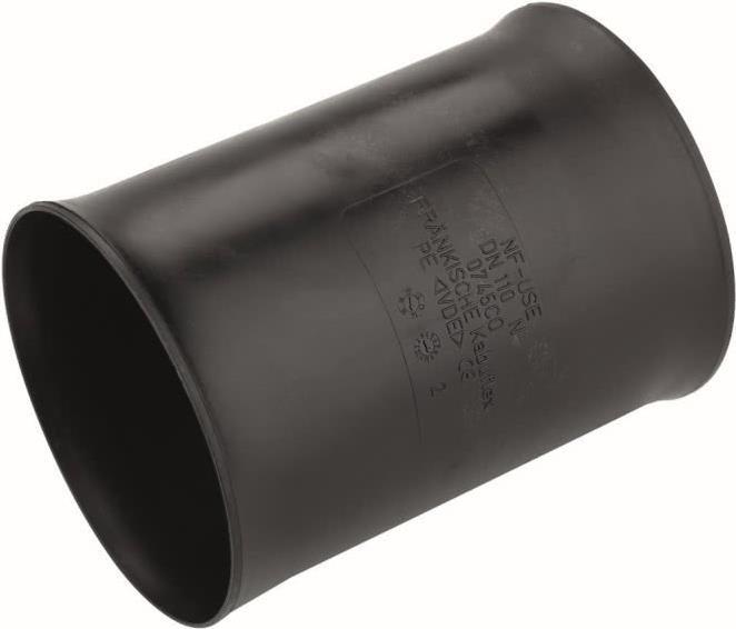 FRAENKISCHE ROHRWERKE Gebr. Kirchner GmbH & Co. KG Doppelsteckmuffe 19910063 Kabuflex 63 sanddicht (19910063)