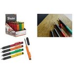 Bradas Bohrlochmarker, Strichbreite: 1,0 mm, 40er Display filigraner Tieflochmarker für Bohrlöcher & schwer - 40 Stück (DIY-PCASET02/D)