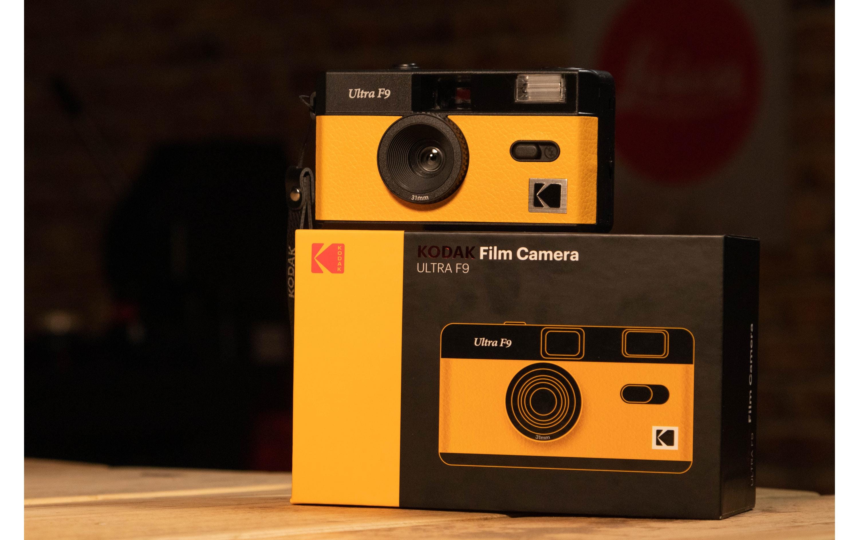 Kodak Ultra F9 Kompakt-Filmkamera 35 mm Schwarz, Gelb