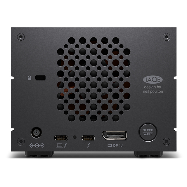 LaCie 2big Dock 60 TB Thunderbolt 4 Schwarz
