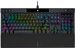 Corsair K70 RGB PRO Mechanische Gaming-Tastatur mit PBT DOUBLE SHOT PRO-Tastenkappen - CHERRY MX Red (CH-9109410-NA)