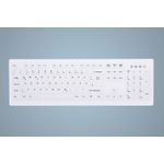 Active Key AK-C8100FA-UVS-W/GE Tastatur USB QWERTY UK Englisch Weiß (AK-C8100FA-UVS-W/GE)
