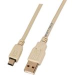 EFB-Elektronik USB2.0 Anschlusskabel A-Mini B (5polig),, St.-St., 3,0m, grau, Classic Hersteller: EFB Elektronik (K5250.3V2)