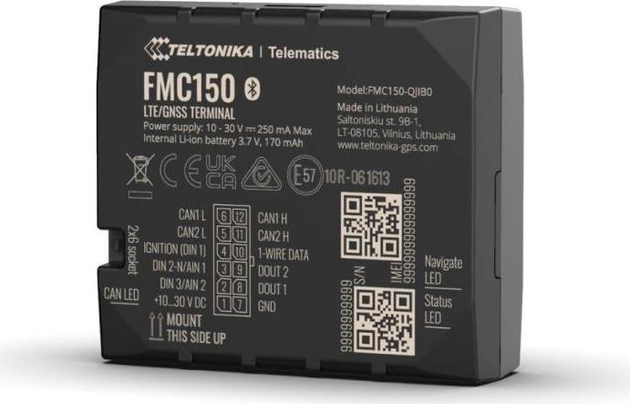 Teltonika FMC150 GPS-Tracker/-Finder Auto Schwarz (FMC150) (geöffnet)