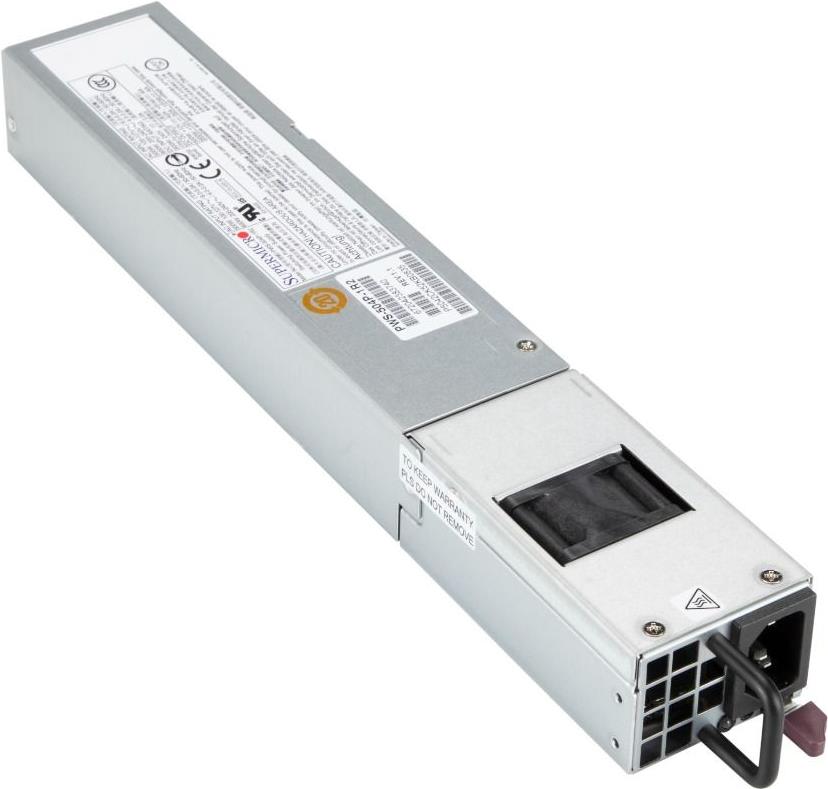 Supermicro PWS-504P-1R2 Netzteil 600 W 1U Edelstahl (PWS-504P-1R2)