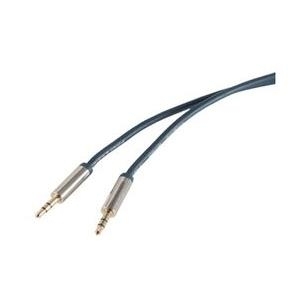 shiverpeaks PROFESSIONAL Audiokabel Smart Line, 0,75 m 3,5 mm Klinkenstecker (30811-MHQ-SLIM)