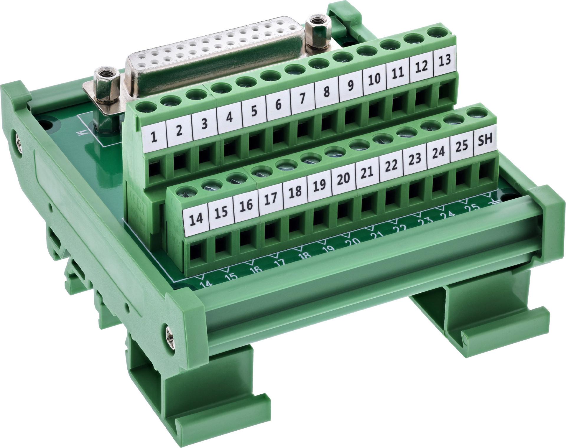 InLine D-Sub 25 Terminalblock (92502H)