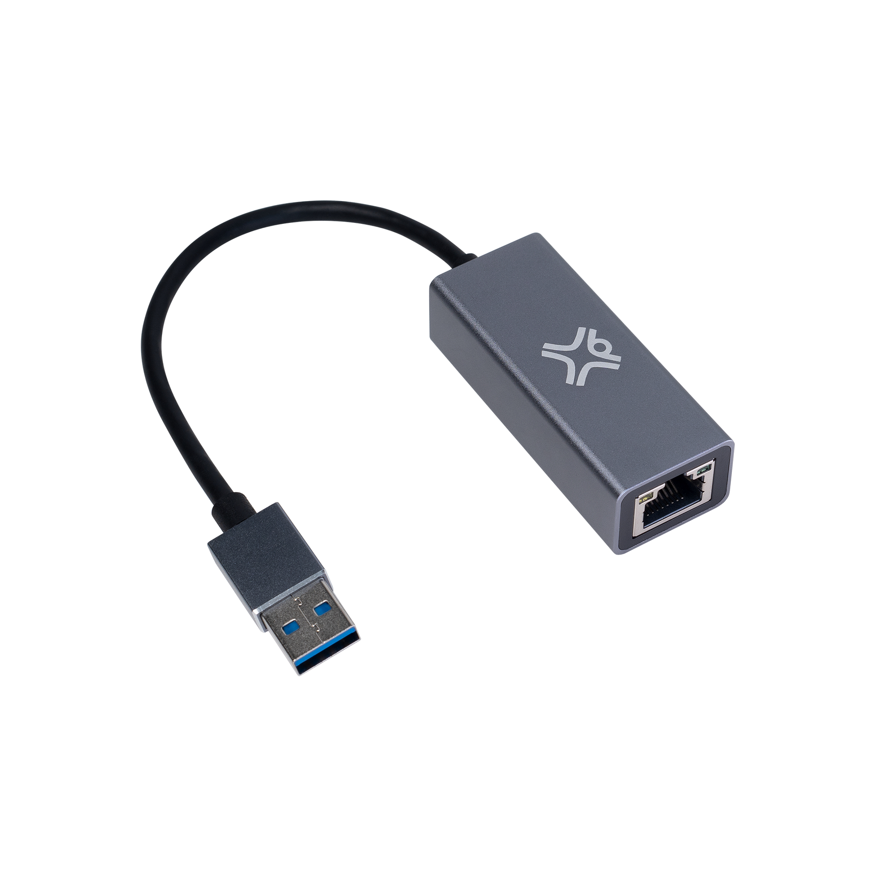 XtremeMac XWH-AAE-13 Netzwerkadapter USB 3.0 Gigabit Ethernet Apfel Silber