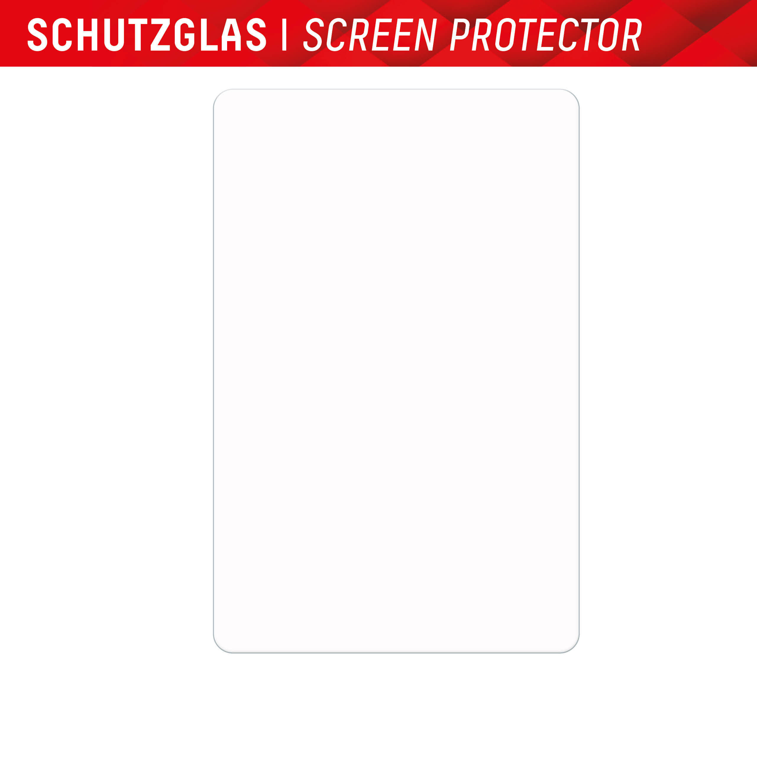 Displex Tablet Glass Bildschirmschutz für Samsung Galaxy Tab S7 Transparent