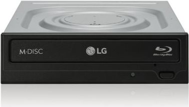 LG BH16NS55, Blu-ray-Brenner (schwarz, 5x DVD-RAM, M-DISC, Retail) (BH16NS55.AUAR10B)