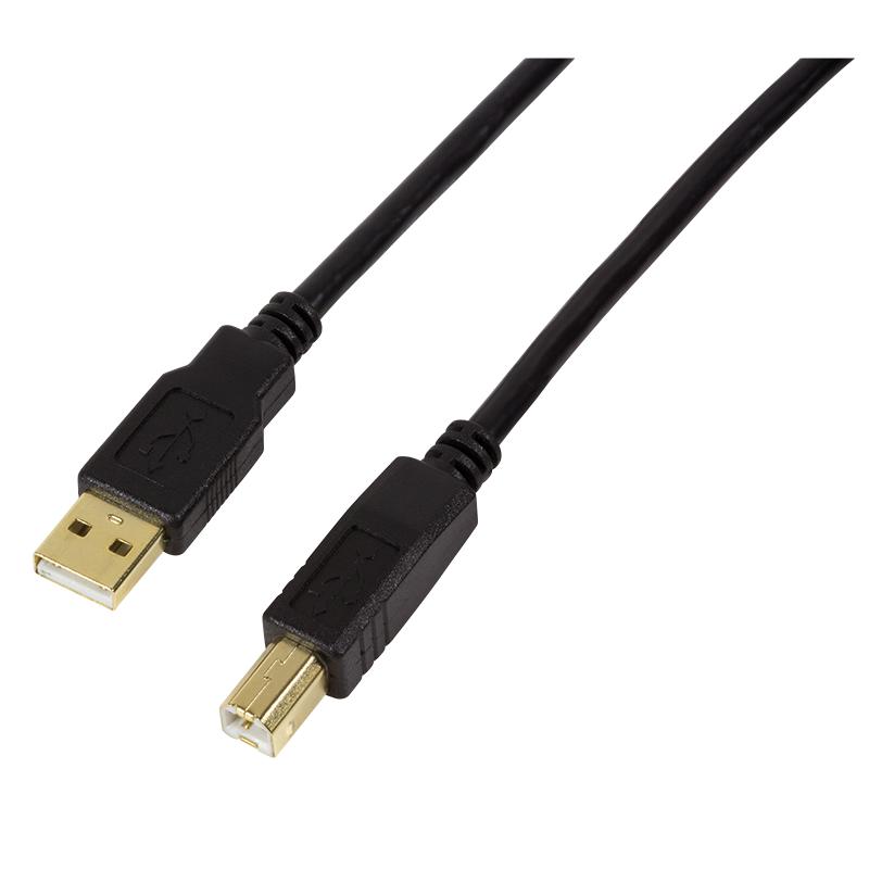 LogiLink USB 2.0 Aktives Verlängerungskabel, 15,0 m, schwarz USB-A Stecker (UA0265)