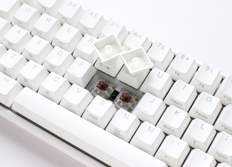 Ducky One 3 Mini Pure White Mechanische Tastatur RGB