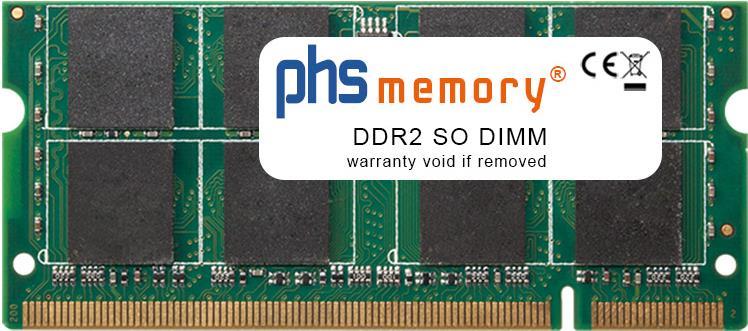 Image of PHS-memory 4GB RAM Speicher für Medion Akoya MD96595 DDR2 SO DIMM 800MHz (SP127491)