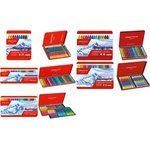 Caran d-Ache NEOCOLOR II 10's Wachspastellkreide Hart Blau - Mehrfarbig 10 Stück(e) (7500.310)