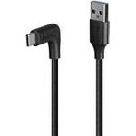 Lindy 0.5m USB 3.2 Typ A an C Kabel 90° gewinkelt (32012)