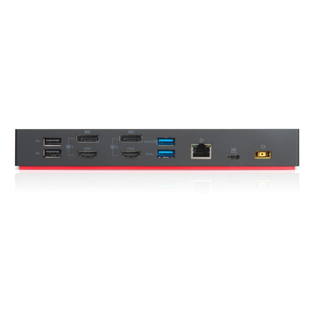 Lenovo ThinkPad Hybrid USB-C mit USB-A Dock Dockingstation Schwarz
