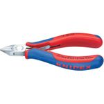 Knipex 77 32 115 Elektronik- u. Feinmechanik Seitenschneider mit Facette 115 mm