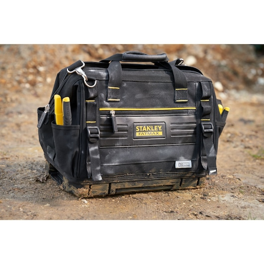 Stanley FATMAX FMST17627-1 Werkzeugtasche 450 x 300 x 250 mm Schwarz, Gelb