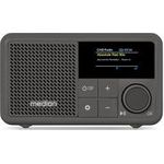 Medion LIFE S66822 Tragbares DAB+ Radio grau Bluetooth 5.3 Akku IPX1 6,5 h