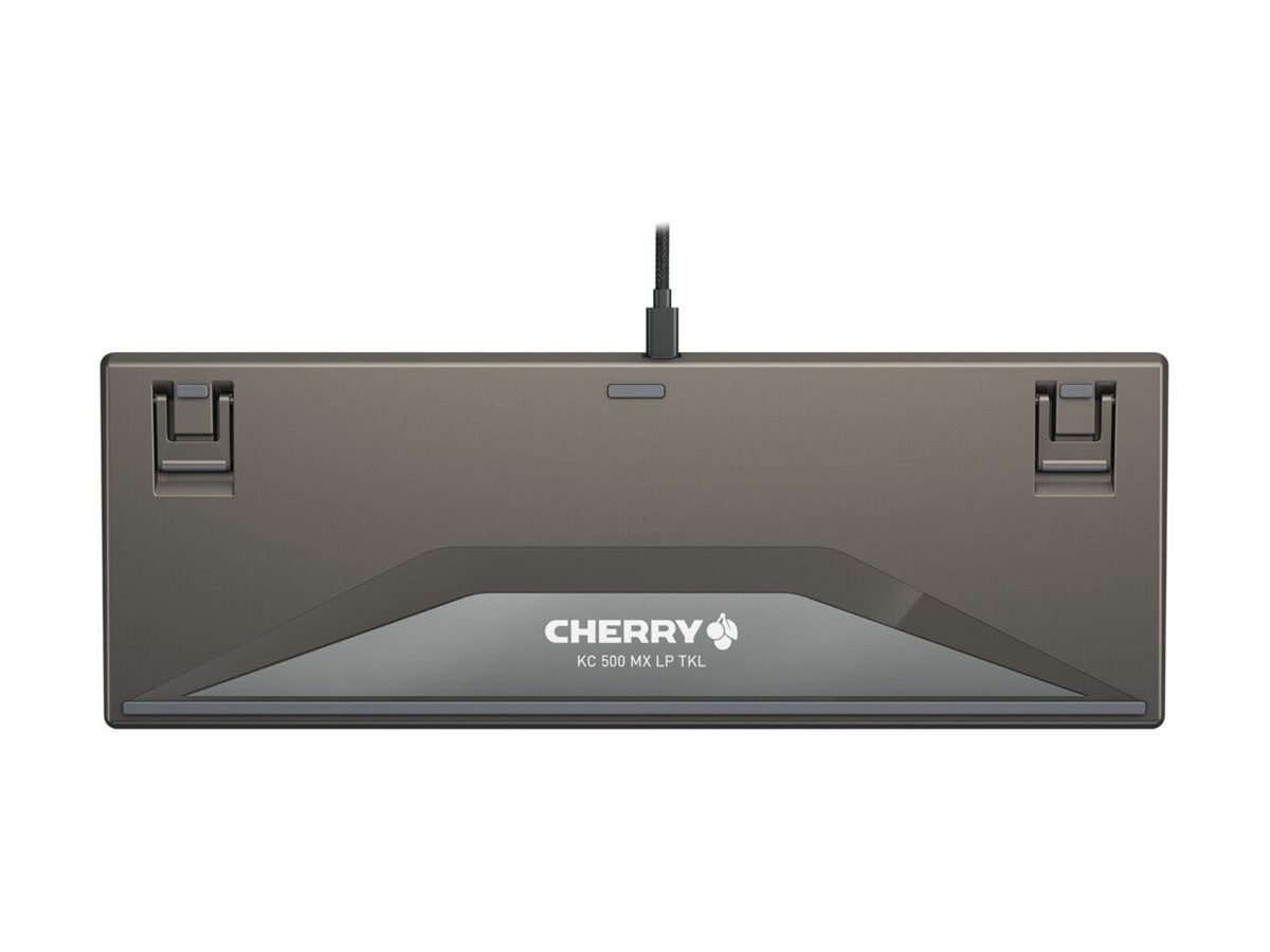 CHERRY KC 500 MX LP TKL Mechanische Tastatur QWERTZ Grau
