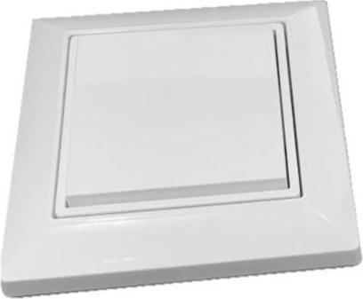 Casambi Wandschalter weiss 1fach 808922 2-Kanal, batterielos quadratisch Wippe 1 (808922)