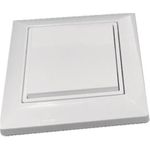 Casambi Wandschalter weiss 1fach 808922 2-Kanal, batterielos quadratisch Wippe 1 (808922)