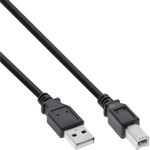 InLine USB-Kabel USB (M) zu USB Typ B (M) (34520X)