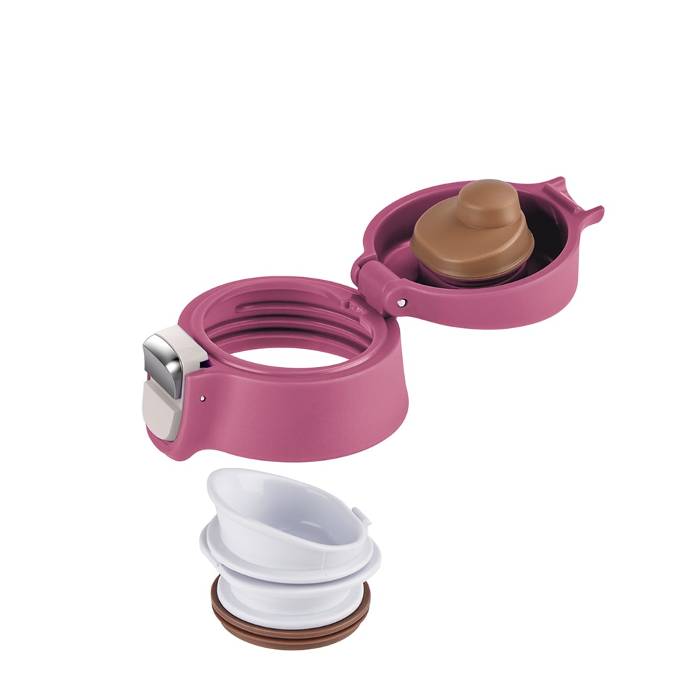 EMSA Isolier-Trinkflasche TRAVEL MUG LIGHT 400 ml altrosa