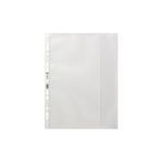 ELBA Prospekthülle XXL, DIN A4, PP, 0,09 mm, genarbt rechts offen, mit Klappe, dokumentenecht, Eurolochung (71443)