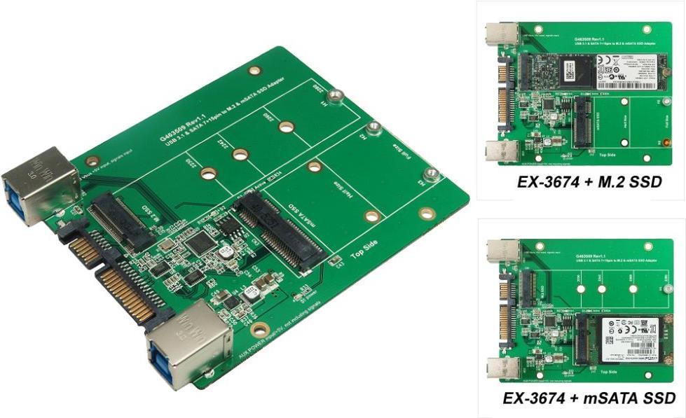 EXSYS EX-3674 Schnittstellenkarte/Adapter (EX-3674)