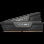 DDR5 64GB PC 6600 CL32 CORSAIR KIT (2x32GB) VENGEANCE Black retail (CMK64GX5M2B6600C32)