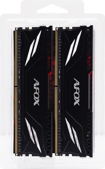 AFOX Gaming RAM AFLD432PS1CADB 32GB (2×16GB) DDR4-3200 CL16 Rank1 XMP2 Schwarz (AFLD432PS1CADB)