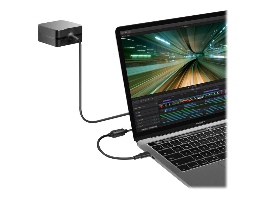CoreParts MBXUSBC-AC0005 USB-C Netzteil 45 W Indoor Schwarz