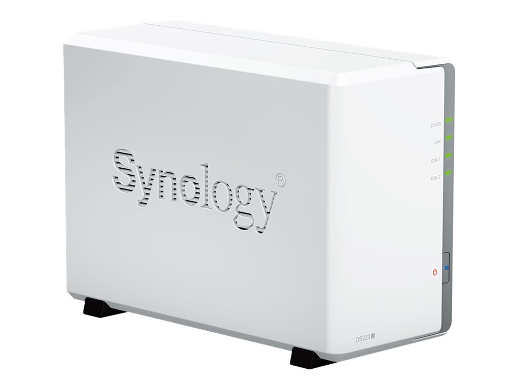 Synology DiskStation DS223J NAS-Server 2-Bay 1 GB RAM Weiß
