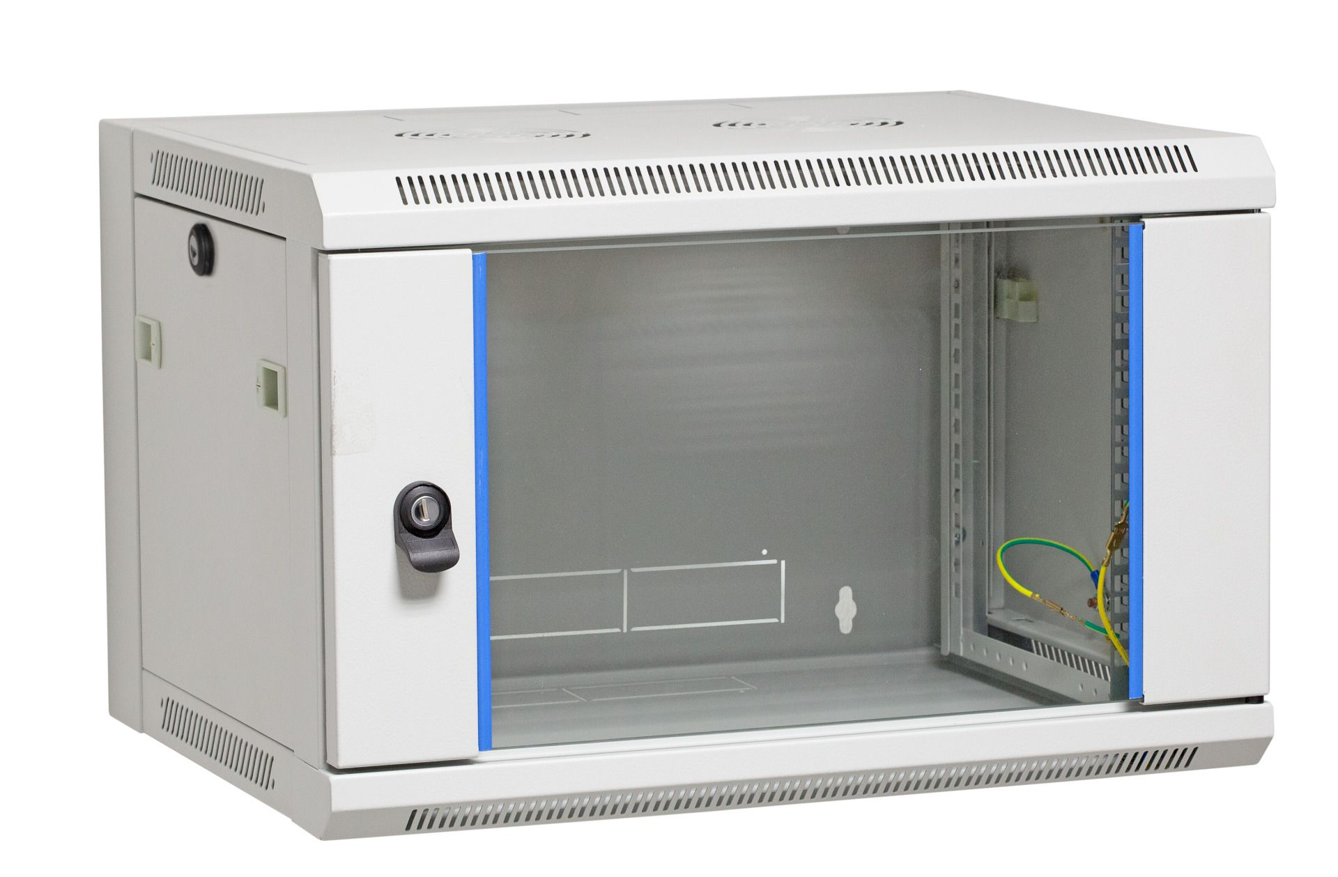 EFB-Elektronik 48,30cm (19") Wandgehäuse Flat Pack 21HE, Tiefe 600 mm, RAL7035 Hersteller: EFB Elektronik (691721FGR.2)