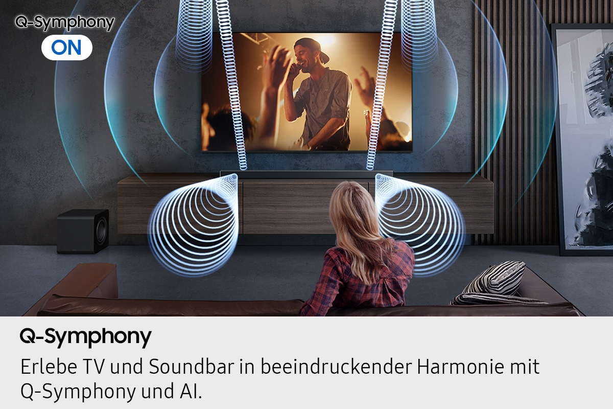 Samsung Q-Serie HW-QS710GF 3.1.2-Kanal Soundbar Schwarz