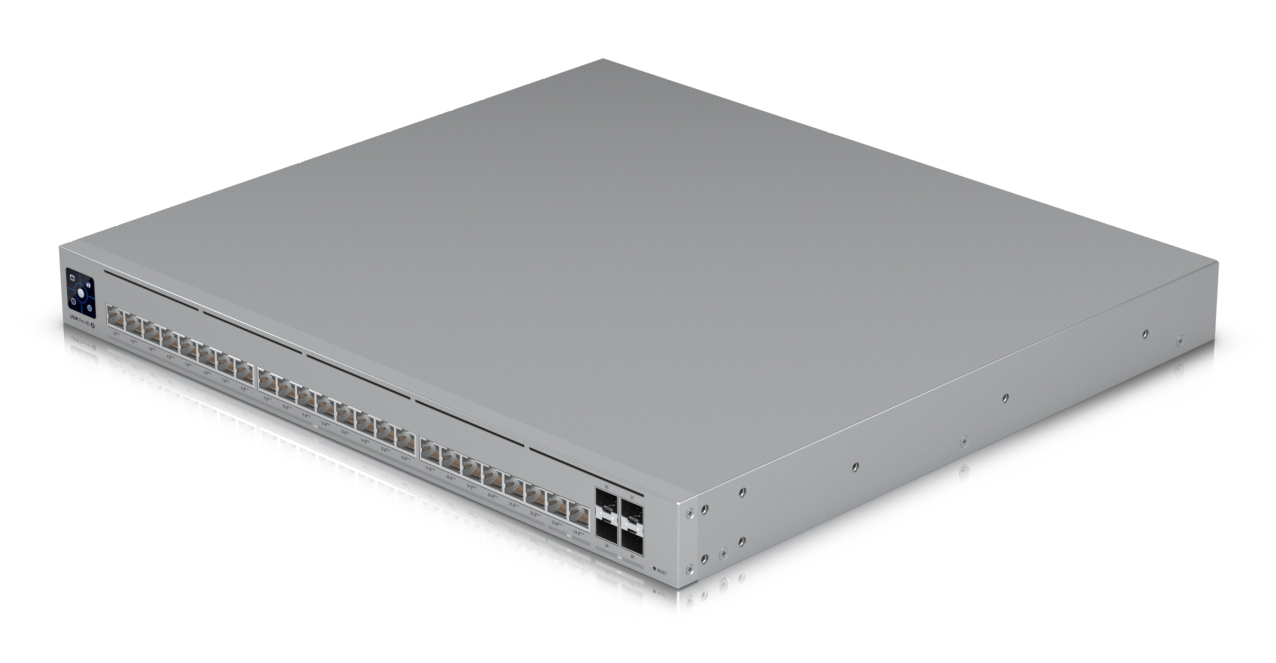 Ubiquiti UniFi Pro HD 24 PoE Managed Switch L3 24-Port PoE++ Grau