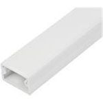 StarTech.com Solid Cable Management Raceway with Adhesive Tape & Cover, 3/4"(19mm)W x 3/8"(11mm)H, 3ft(1m) length, PVC Network/Power Cord Hider/Wall Wire Duct, Max 6 Cables, UL Listed (CBMWWD1911)