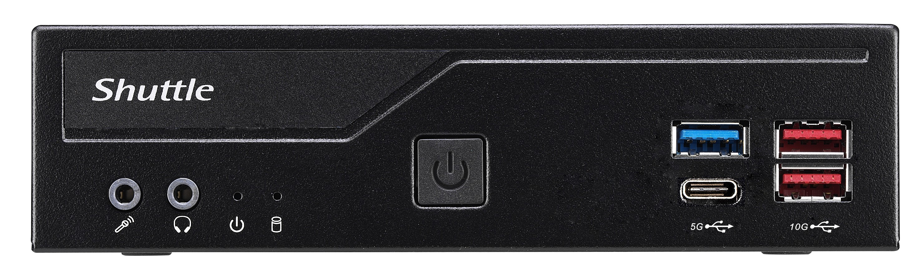 Shuttle XPC slim DH770 Barebone LGA1700 Schwarz