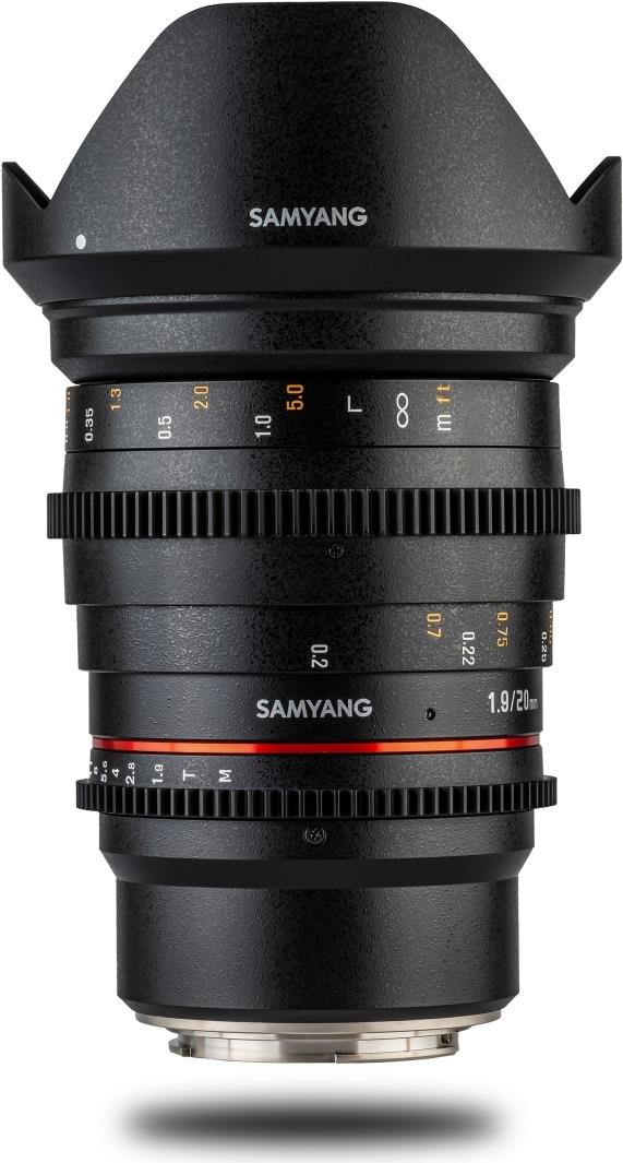 SAMYANG 20mm f1.9 ED AS UMC Canon M