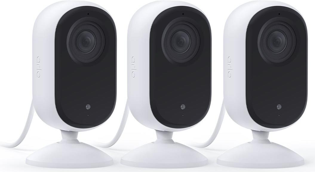 ARLO Essential 3 2K Pan-Tilt-Zoom Indoor Security Camera (VMC3273-100EUS)