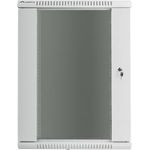 Lanberg WF01-6618-10S Rack 18U Wandmontiertes Regal Grau (WF01-6618-10S)