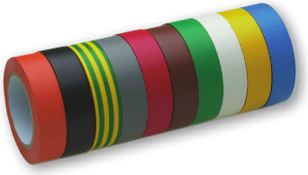 Cimco 16 0000 Klebeband Sortiert Geeignet für die Verwendung innen Für die Nutzung im Außenbereich geeignet PVC 10 m (160000)