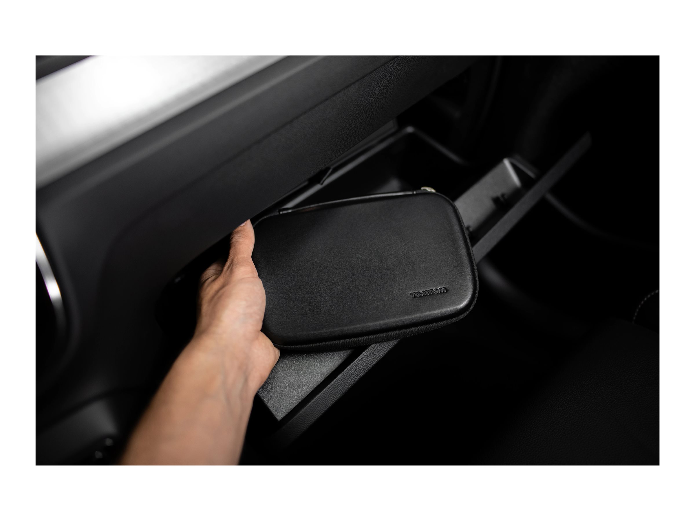 TomTom Ledertasche für GPS 7" Schwarz