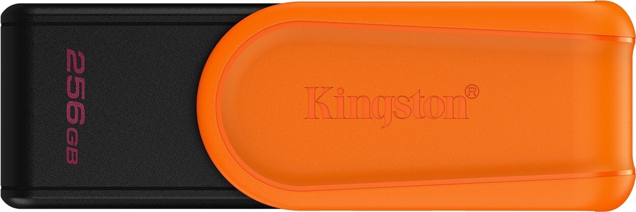 Kingston Technology DataTraveler 256GB Portable USB 3.2 Gen 1 Exodia S (Schwarz/Orange) (DTXS/256GB)