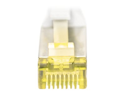 Digitus DIGITUS DK-1644-A-005-10 Cat6a S/FTP Patchkabel 0,5 m 10 Stück Grau